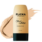 Flicka Blend & Shine Foundation - Ivory | Grocsy