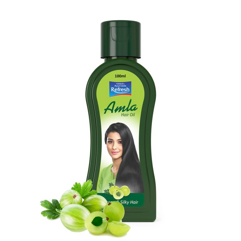 Torque's Refresh Amla Hair Oil For Strong, Long And Thick Hair | Grocsy