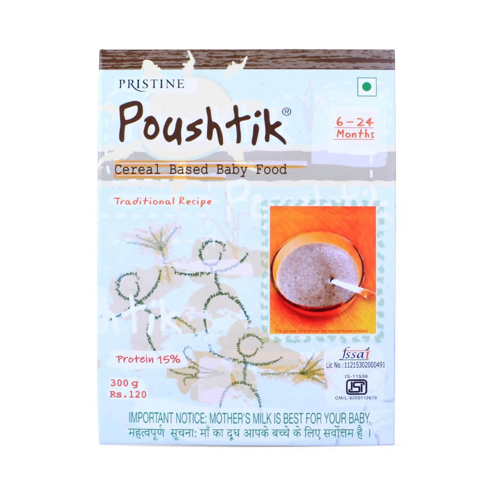 Pristine Poushtik Cereal Based Baby Food | Grocsy