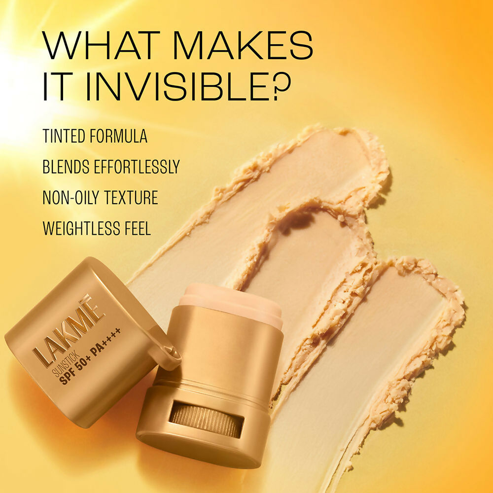 Lakme Sun Expert Invisible SPF 50 PA++++ Sunscreen Stick | Grocsy