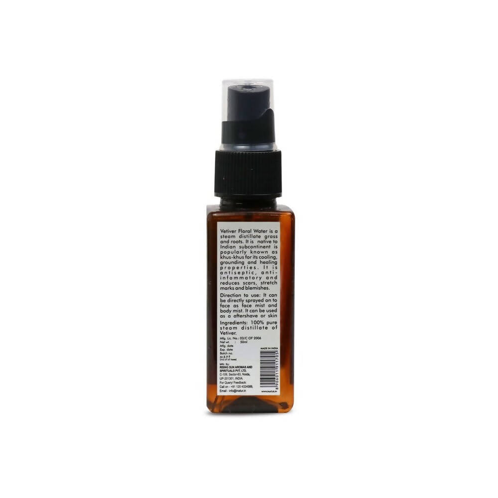 Inatur Vetiver Hydrosol Floral Water | Grocsy