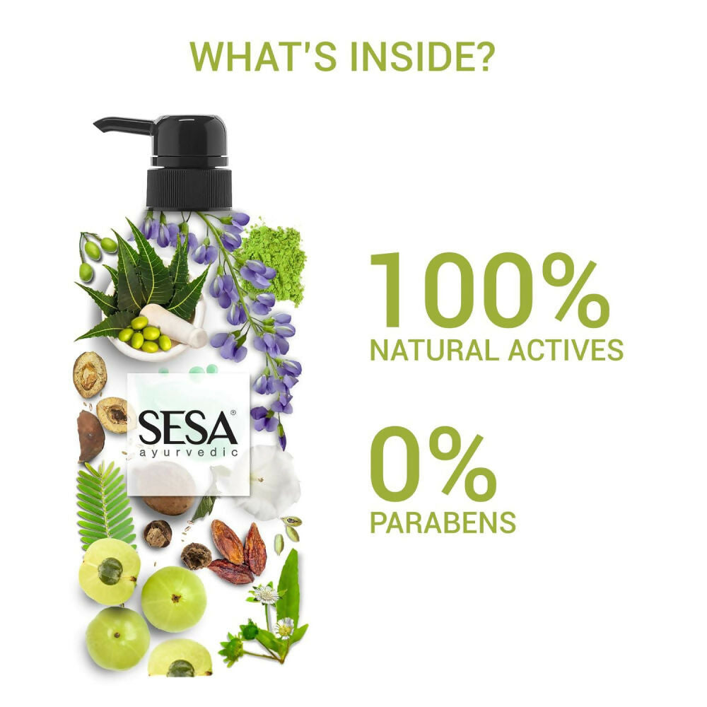 Sesa Ayurvedic Black Medicinal Shampoo | Grocsy