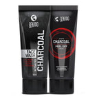 Beardo Activated Charcoal Facewash & Peel Off Mask Combo | Grocsy