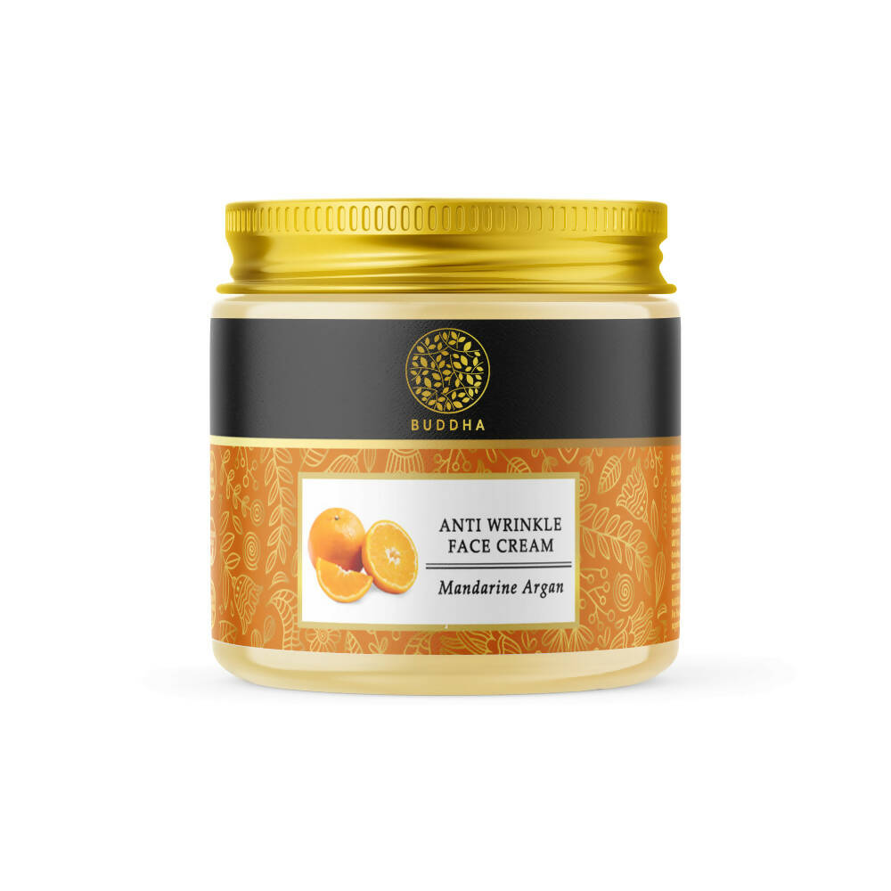 Buddha Natural Anti Wrinkle Face Cream - Reduce Fine Lines, Wrinkles & Skin Aging | Grocsy
