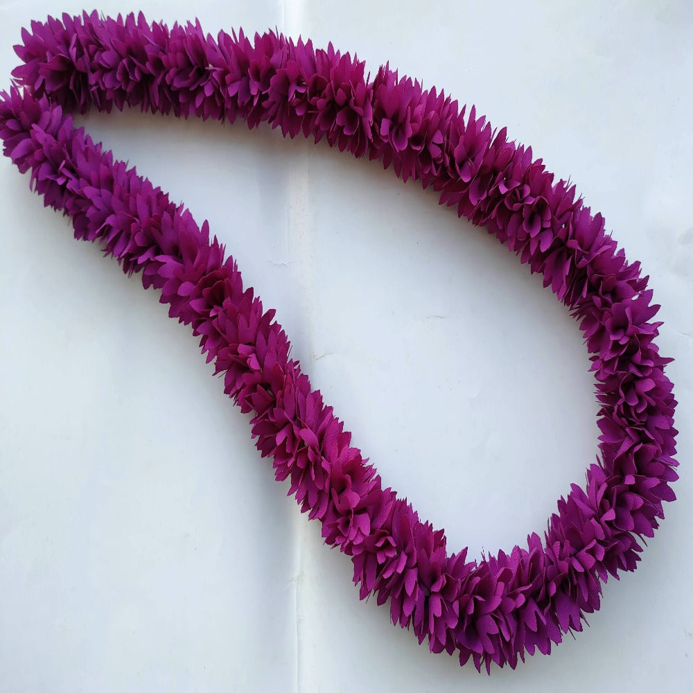 Purple Fabric Reusable Garland For God Frames | Grocsy