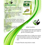 VedicAyurveda Indigo Powder, Neem Powder & Heena Powder | Grocsy