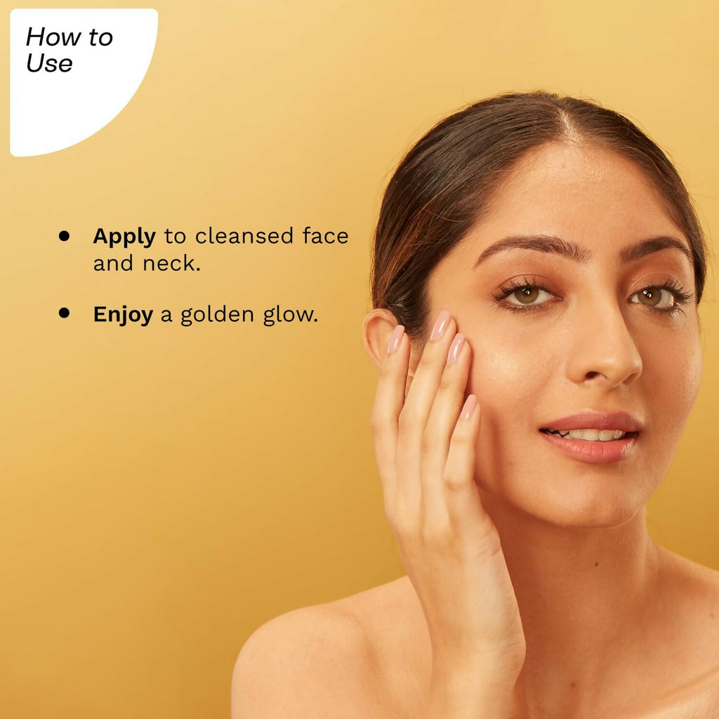 Pilgrim 24k Gold Gel Moisturizer, Reduces Dark Spots, Gives Luxurious Glow, Non-greasy | Grocsy