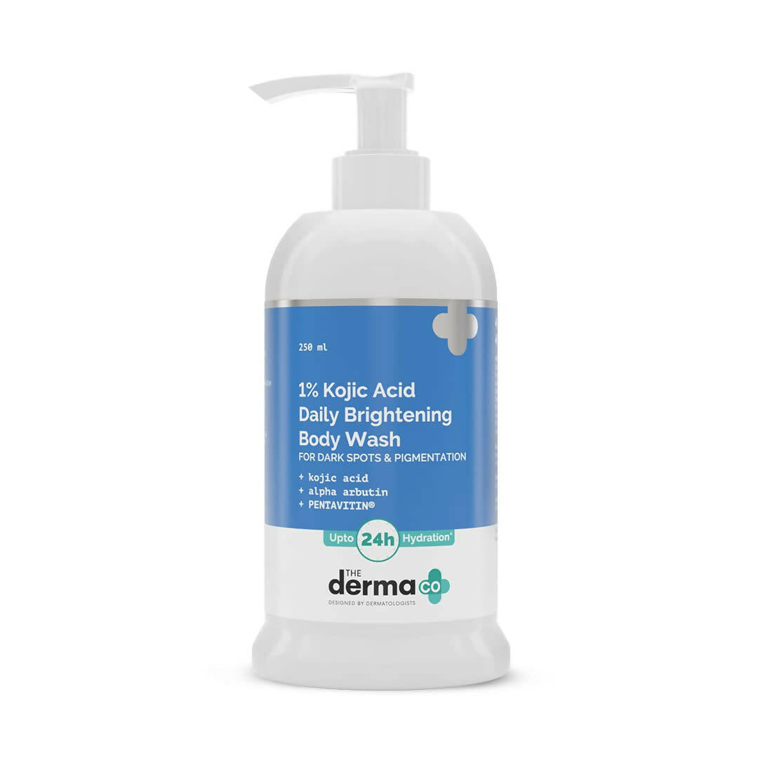 The Derma Co 1% Kojic Acid Daily Brightening Body Wash | Grocsy