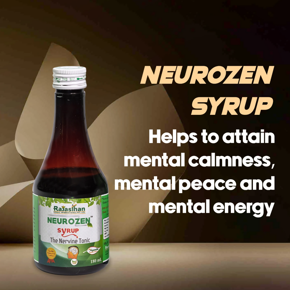 Rajasthan Herbals Neurozen Syrup | Grocsy