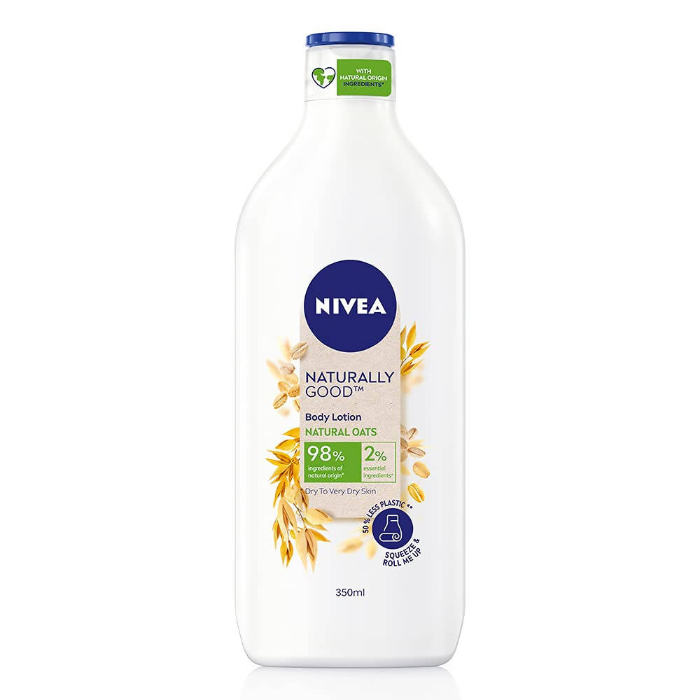 Nivea Naturally Good Body Lotion - Natural Oats | Grocsy