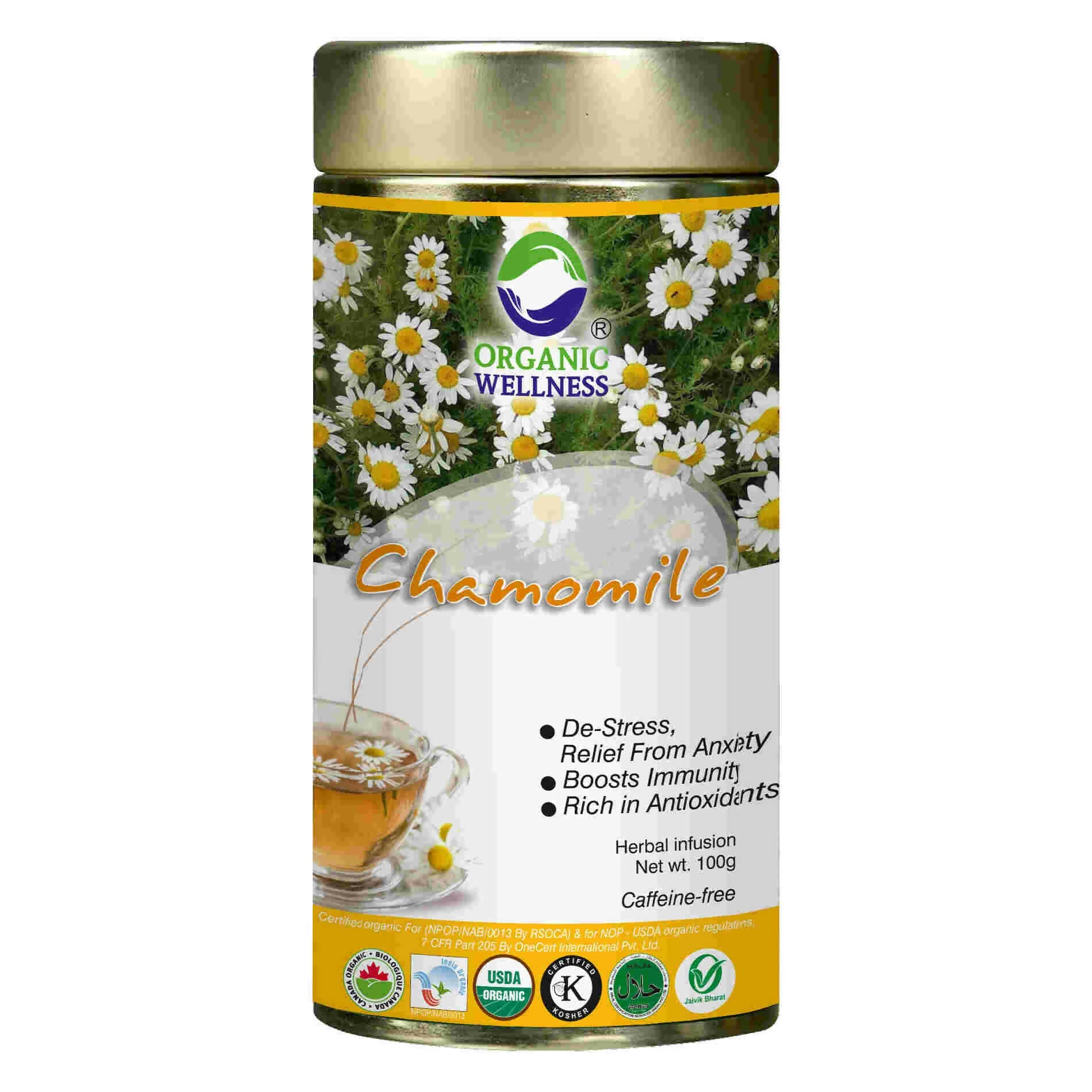 Organic Wellness Blossom Chamomile Tea | Grocsy