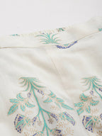 Ahalyaa Women's Traditional Wear Co-ods - Off White | Grocsy