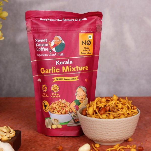 Sweet Karam Coffee Kerala Garlic Mixture | Grocsy