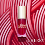mCaffeine Shades Hydra Gloss Tinted Lip Oil Hydrates Plumps Non-sticky - Cherry Glaze | Grocsy