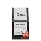 Man Matters Beard Growth Gummies, Promotes Beard Density | Grocsy