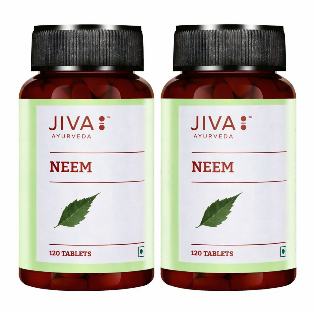 Jiva Ayurveda Neem Tablets | Grocsy