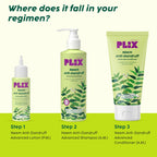 PLIX The Plant Fix Neem Anti-Dandruff Advanced Lotion Reduce Dandruff, Itching & Irritation | Grocsy