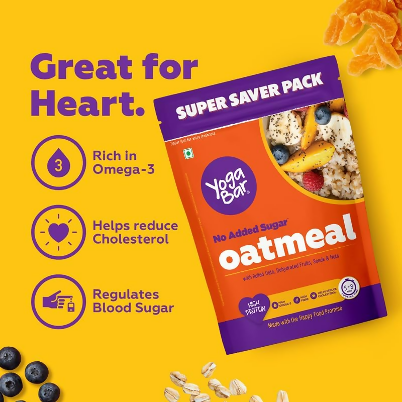 Yoga Bar Oatmeal No Added Sugar | Grocsy