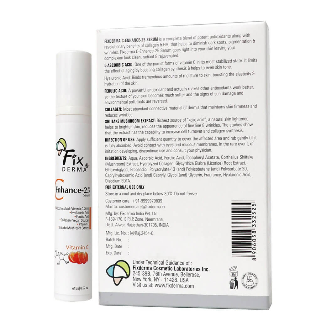 Fixderma C Enhance-25 Serum | Grocsy