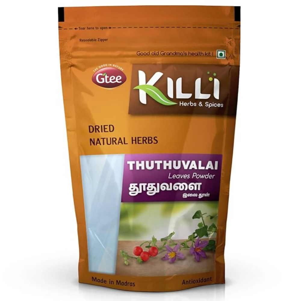 Killi Thuthuvalai | Climbing Brinjal | Solanum trilobatum | Kantakari Leaves Powder | Grocsy