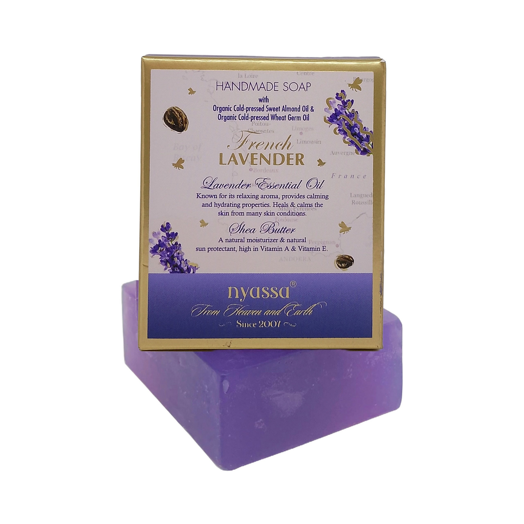 Nyassa Luxurious French Lavender Handmade Soap | Grocsy
