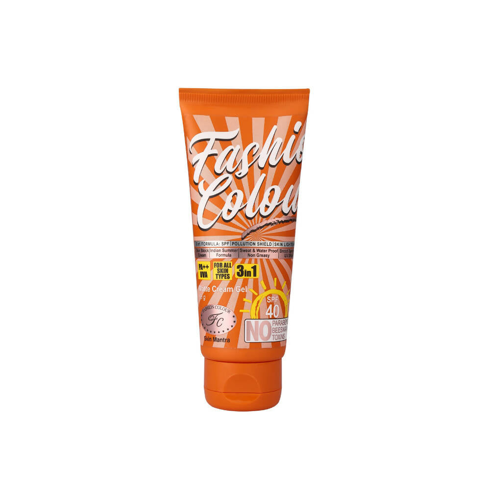 Fashion Colour Sun Block and Protection Cream-SPF40 | Grocsy