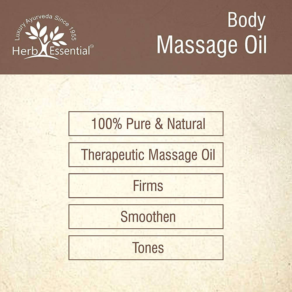 Herb Essential Body Massage Oil | Grocsy