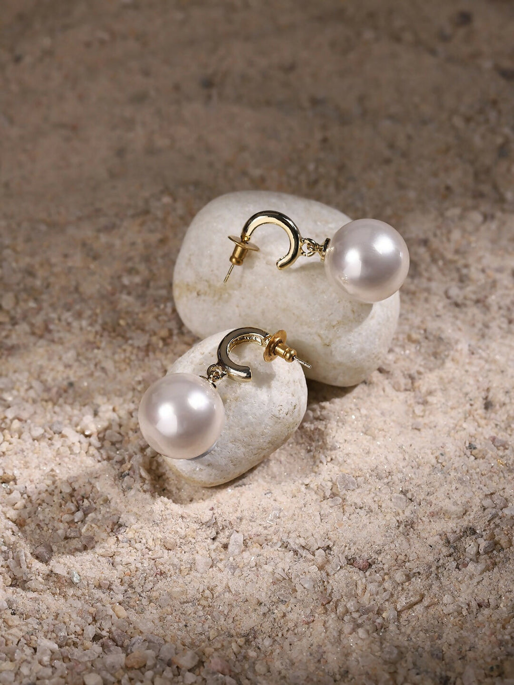 Pearl Drop Earrings- Ruby Raang | Grocsy