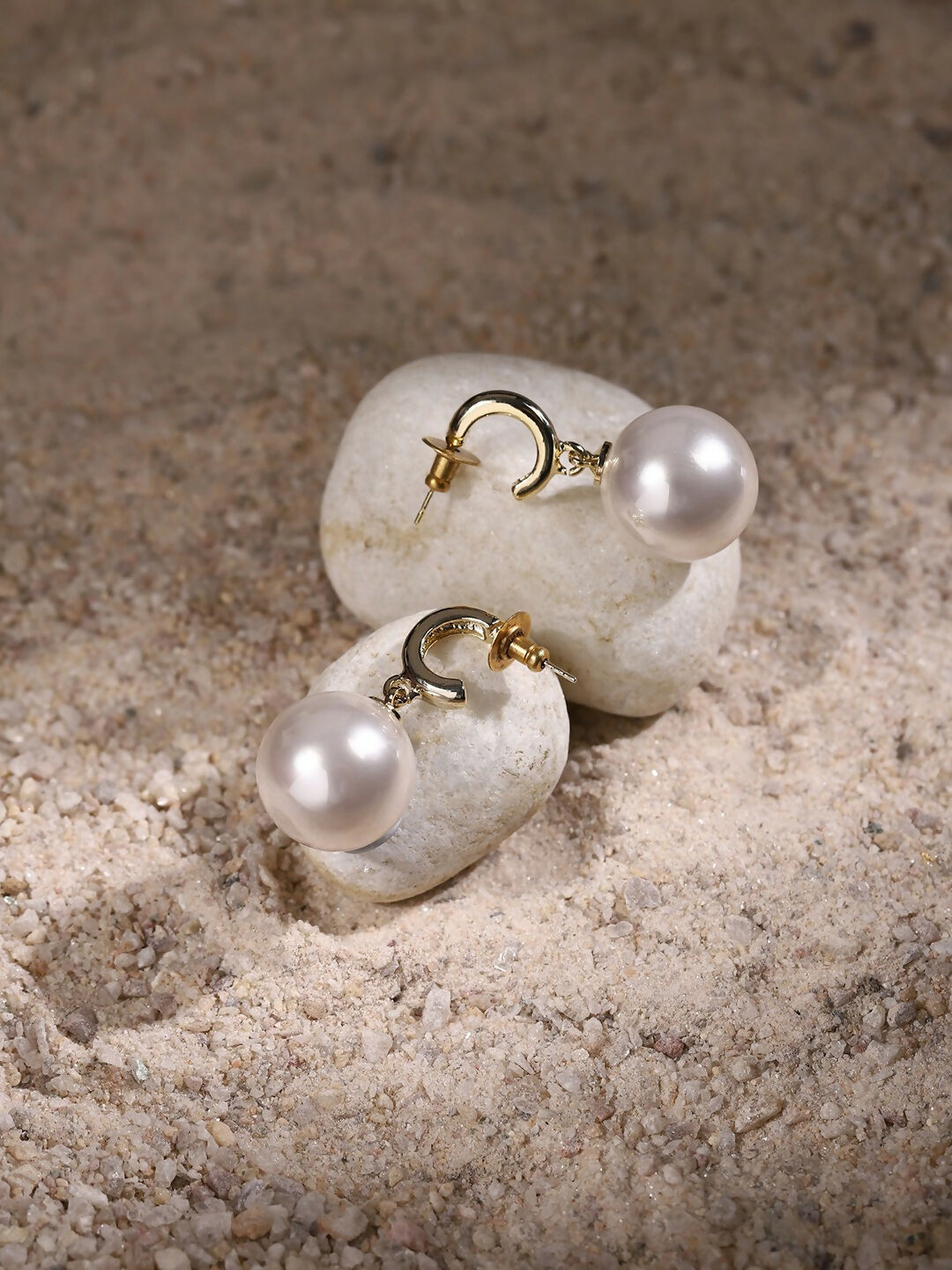 Pearl Drop Earrings- Ruby Raang | Grocsy