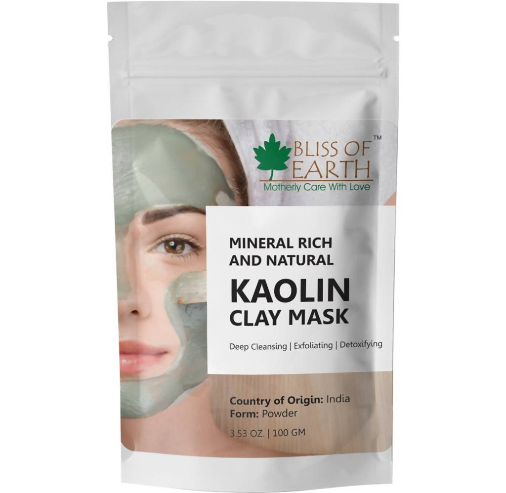 Bliss of Earth Mineral Rich And Natural Kaolin Clay Mask | Grocsy