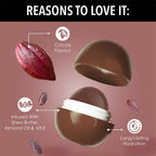 Blue Heaven Tinted Lip Balm Cocoa infused with Shea Butter, Almond oil and Vitamin E | Grocsy