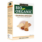 Indus Valley Bio Organic Sandalwood Face Pack Powder | Grocsy