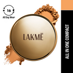 Lakme Powerplay Priming Powder Foundation, 3-In-1, Lasting Matte - Honey Dew | Grocsy