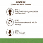 Soultree Licorice Hair Repair Shampoo With Strengthening Bhringraj | Grocsy