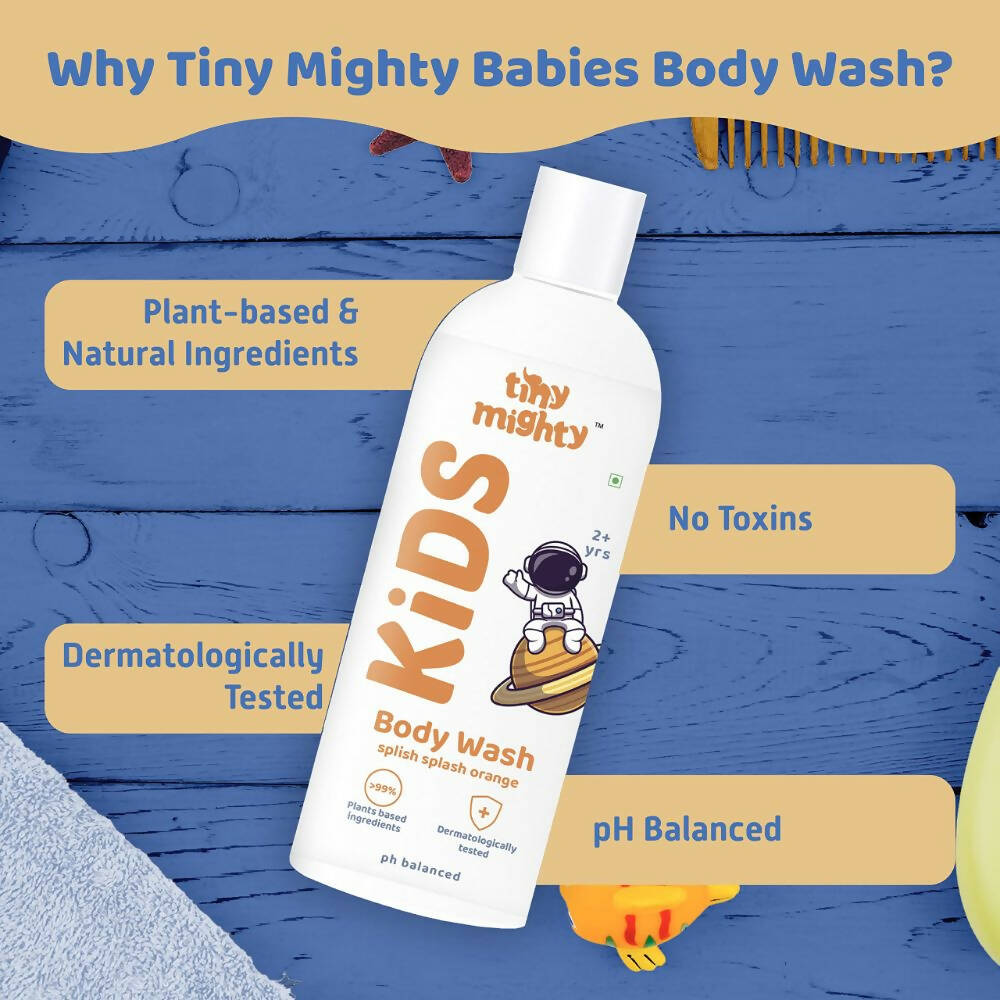 Tiny Mighty Kids Body Wash & Shampoo Combo | Grocsy