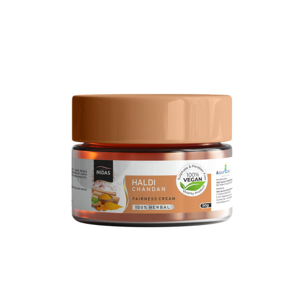 Vedic Midas Haldi Chandan Fairness Cream | Grocsy