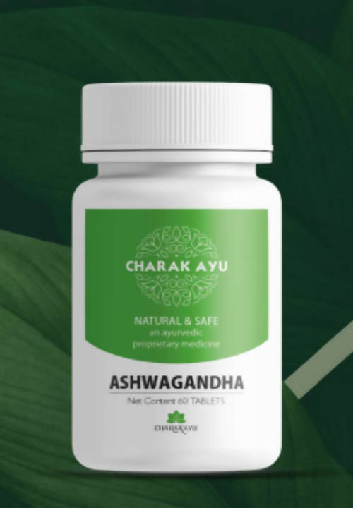 Charakayu Ashwagandha Tablets | Grocsy