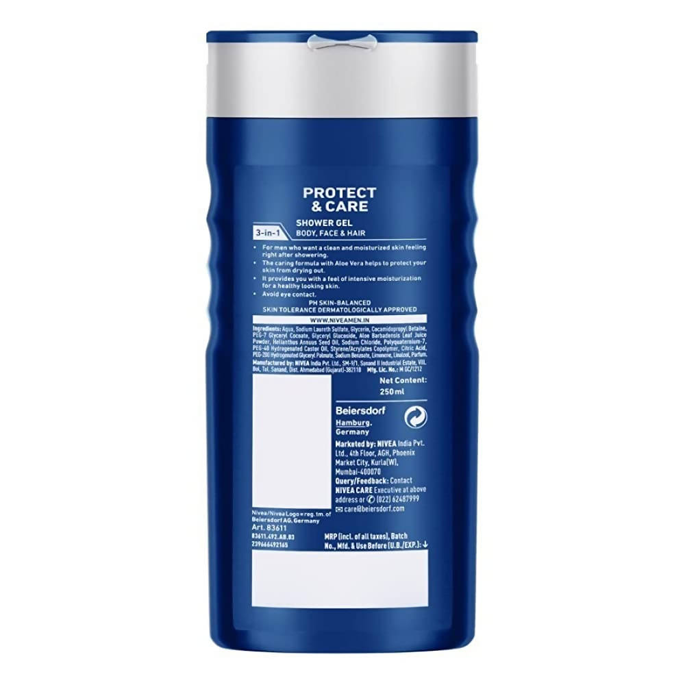 Nivea Men Protect Care Shower Gel | Grocsy
