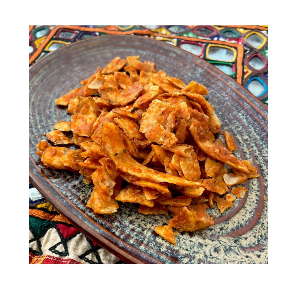 Mylapore Kitchens Potato Chips- Tomato flavour | Grocsy