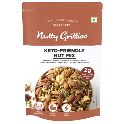 Nutty Gritties Keto-Friendly Nut Mix | Grocsy