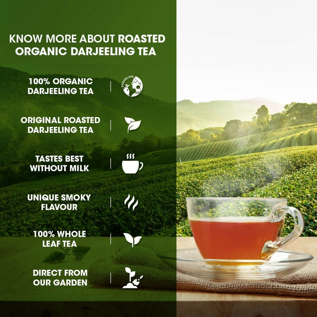 Goodricke Roasted Organic Darjeeling Tea Jar | Grocsy