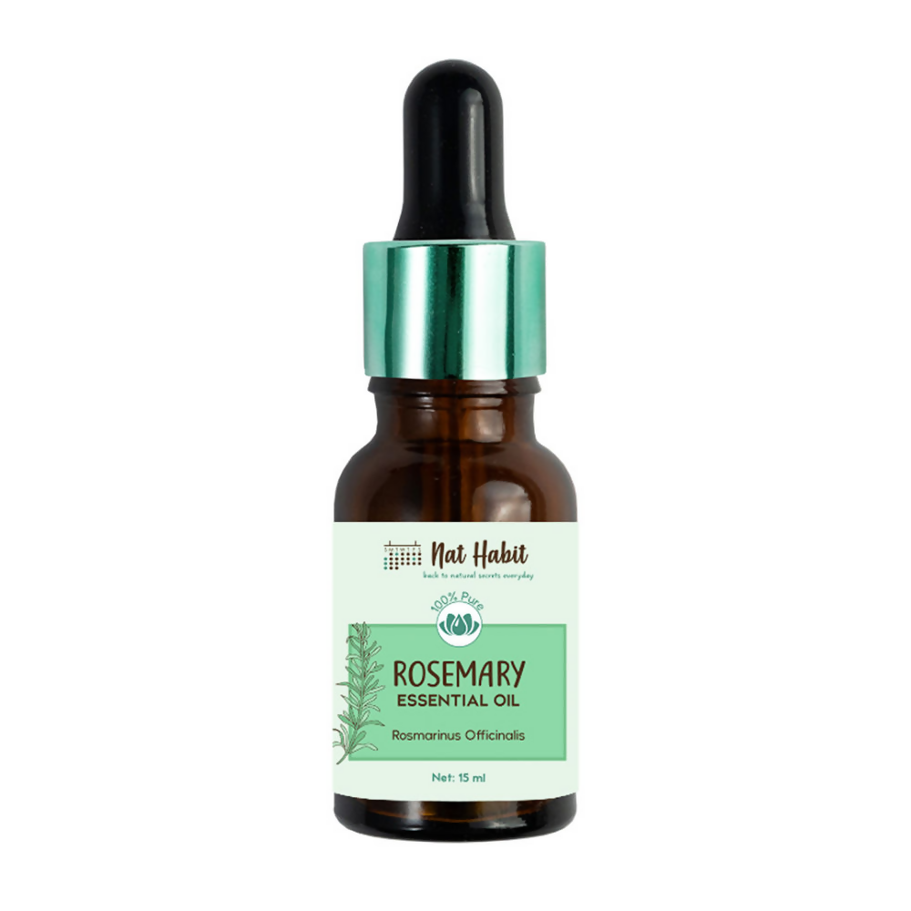 Nat Habit Rosemary Essential Oil | Grocsy