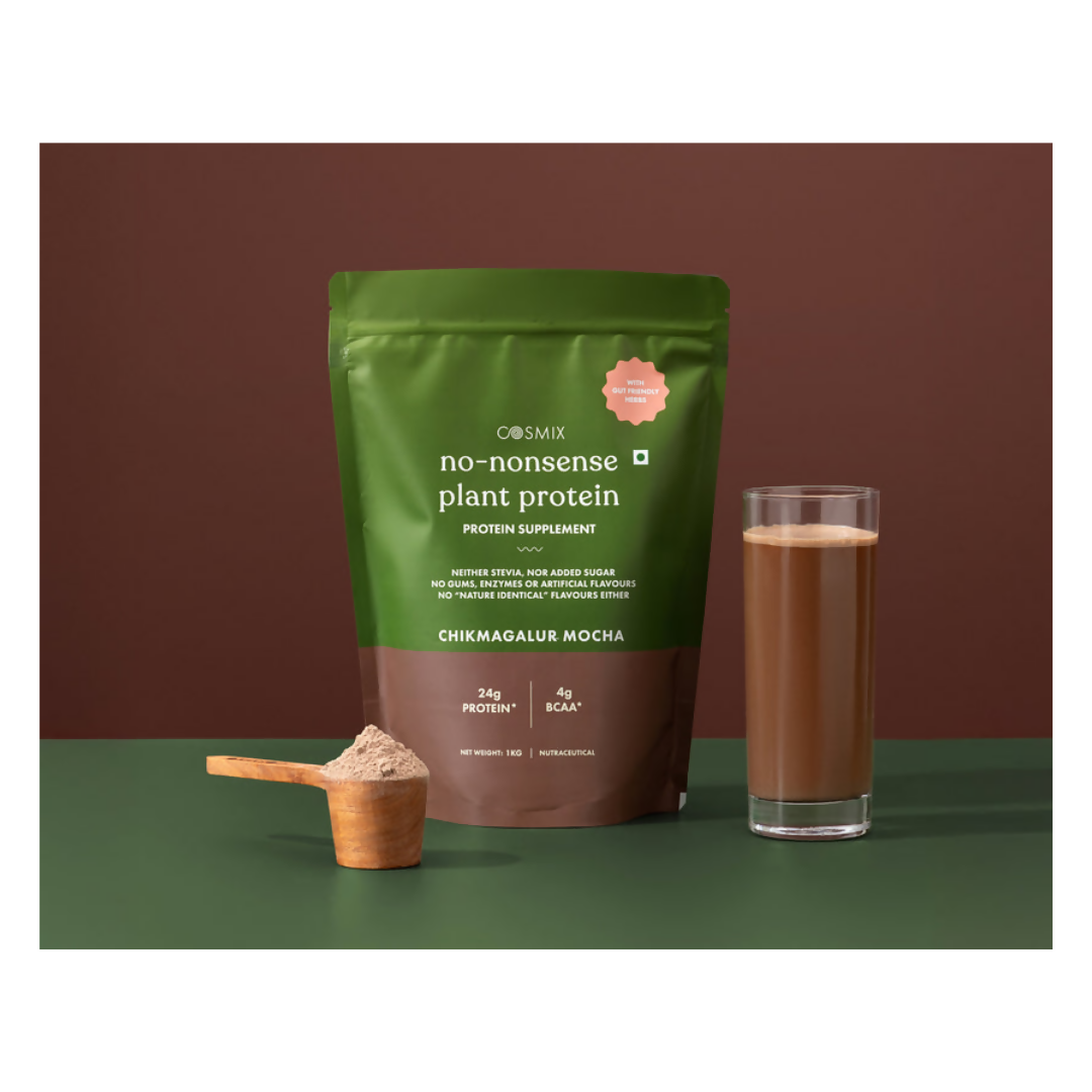 Cosmix No Nonsense Plant Protein Chikmagalur Mocha | Grocsy