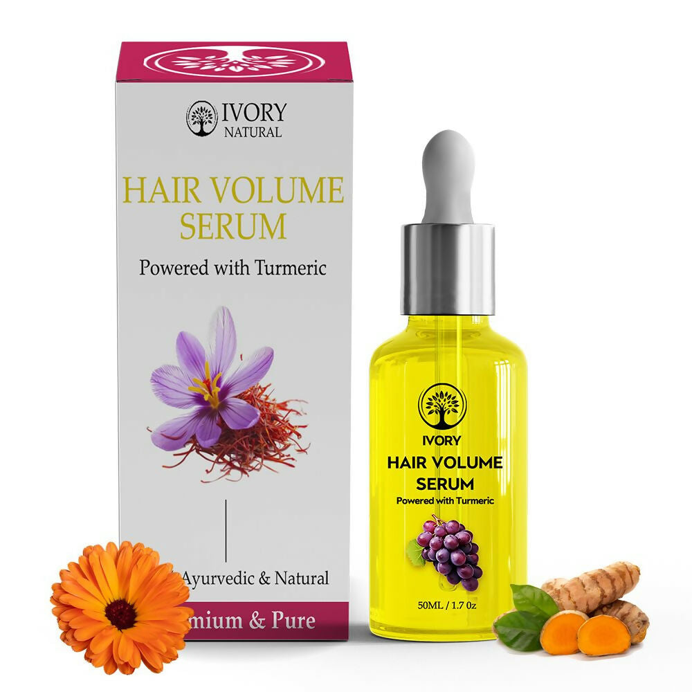 Ivory Natural Hair Volume Serum For Hair Thinning And Healthier Growth | Grocsy