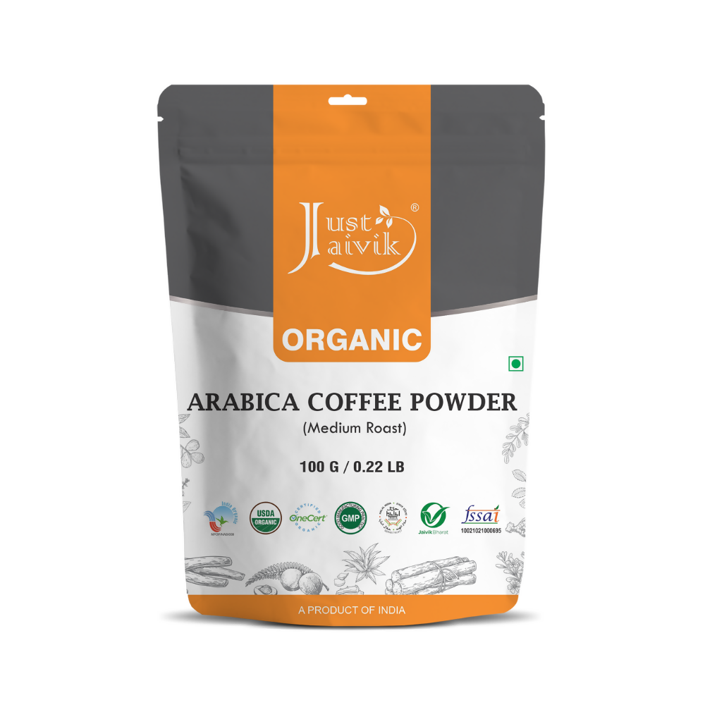 Just Jaivik Organic Arabica Coffee Powder | Grocsy