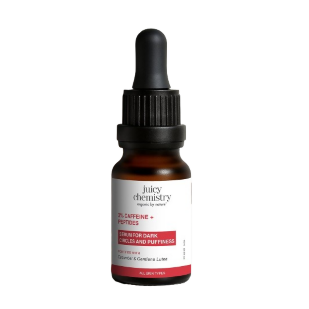 Juicy Chemistry 3% Caffeine + Peptides Eye Serum | Grocsy