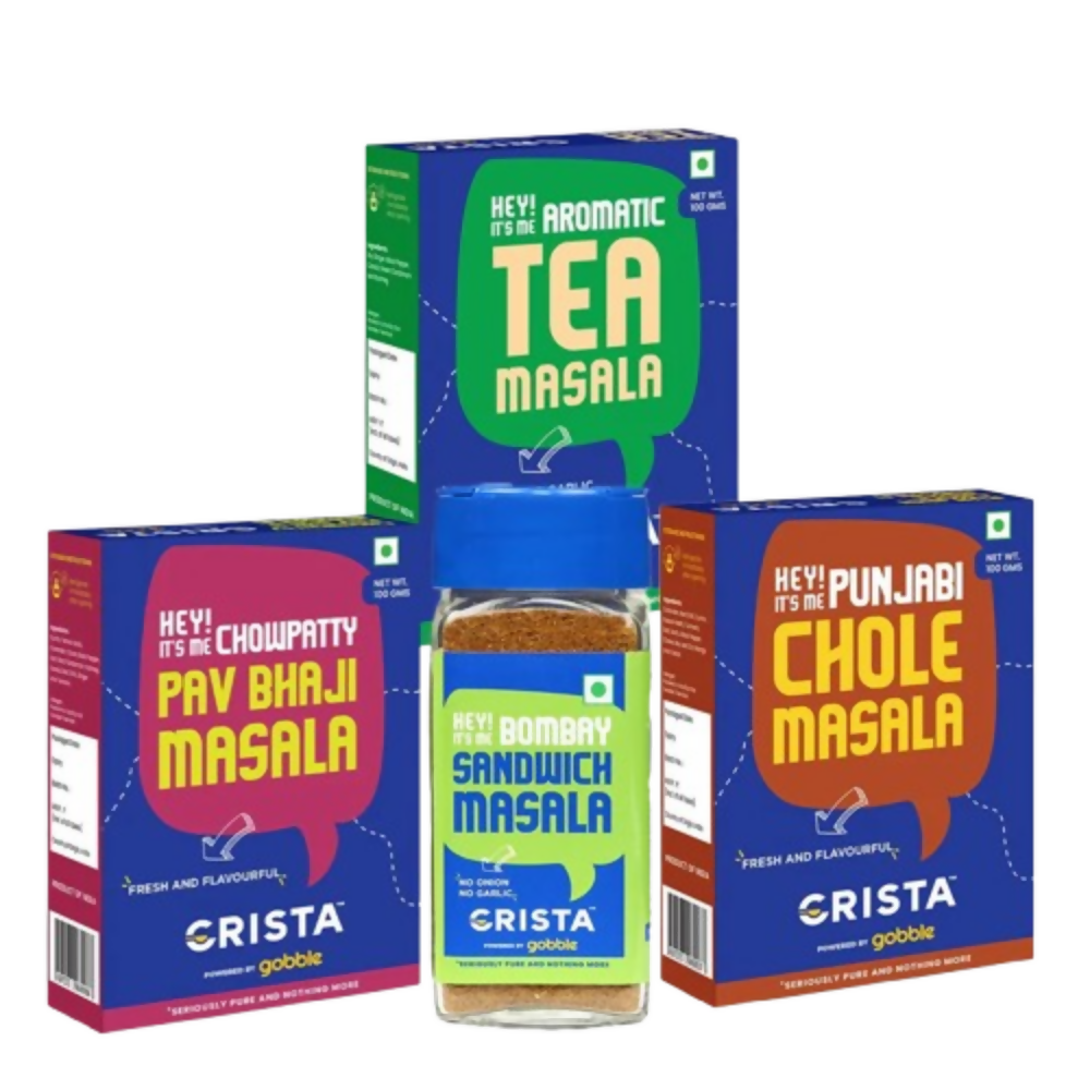 Crista Spices Indian Street Food Seasonings | Grocsy
