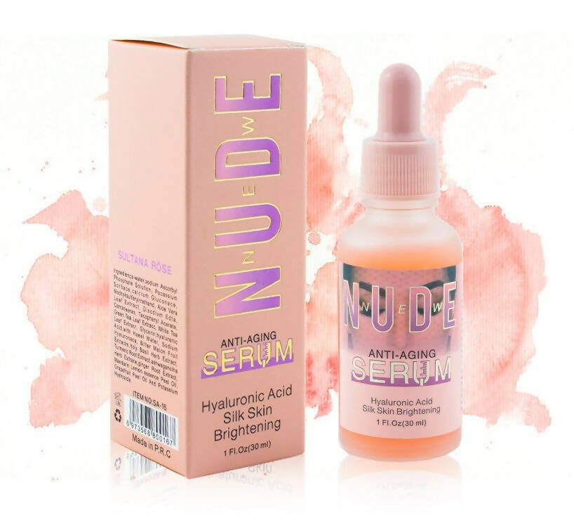 Favon New Nude Anti Ageing Serum with Hyaluronic Acid for Skin Brightening | Grocsy