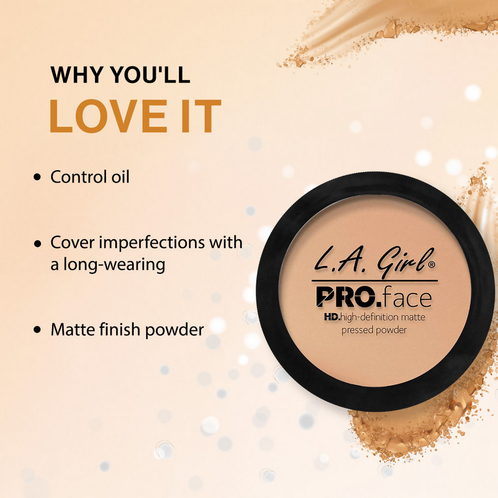 L.A. Girl HD PRO Face Pressed Powder - Buff | Grocsy