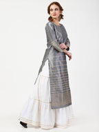Cheera Kurta With Skirt & Embroidered Dupatta set (CH108KSD) | Grocsy
